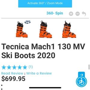 Tecnica ski boot